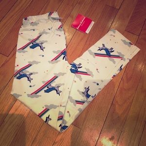 Hanna Andersson unicorn leggings NEW